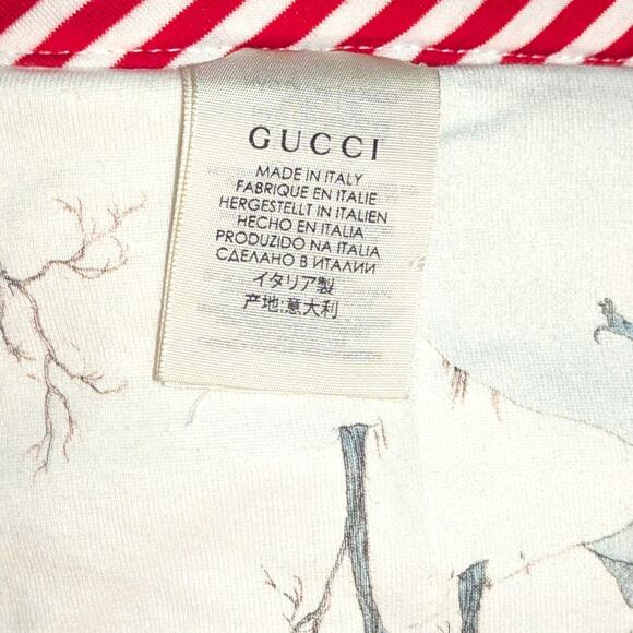 Gucci L'Avevgle Par Amovr baby blanket 2 Sided Winter Scene 80cm X 80cm New - Picture 4 of 6
